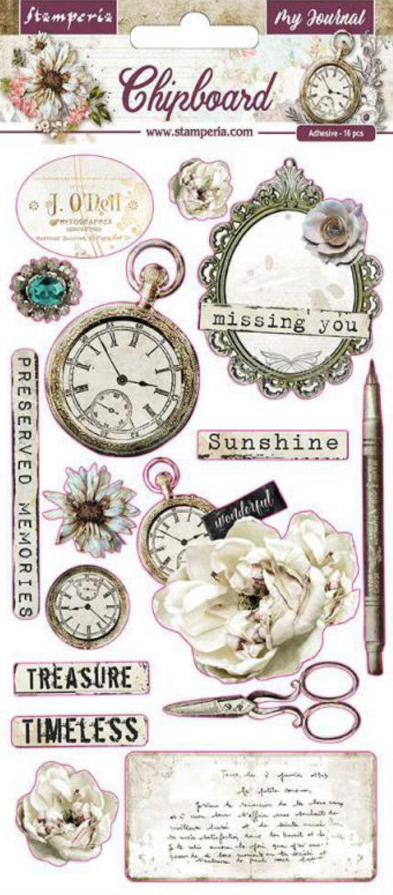 Spaanplaat van Stamperia Journal